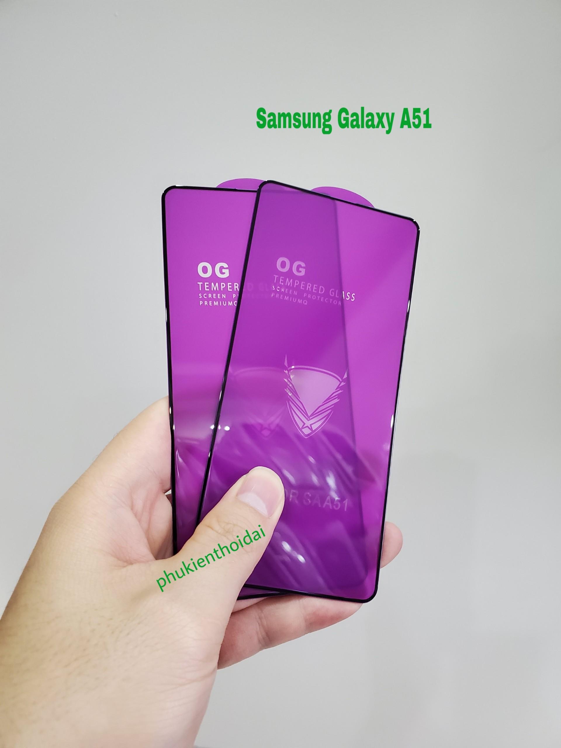 Kính cường lực Full màn cho Samsung Galaxy A51 cao cấp chất đẹp