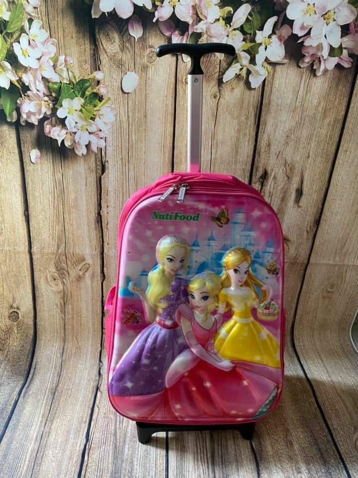 Balo kéo 3D công chúa và siêu nhân