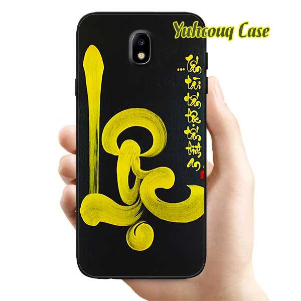 Ốp lưng dành cho samsung j7 pro - thư pháp 23