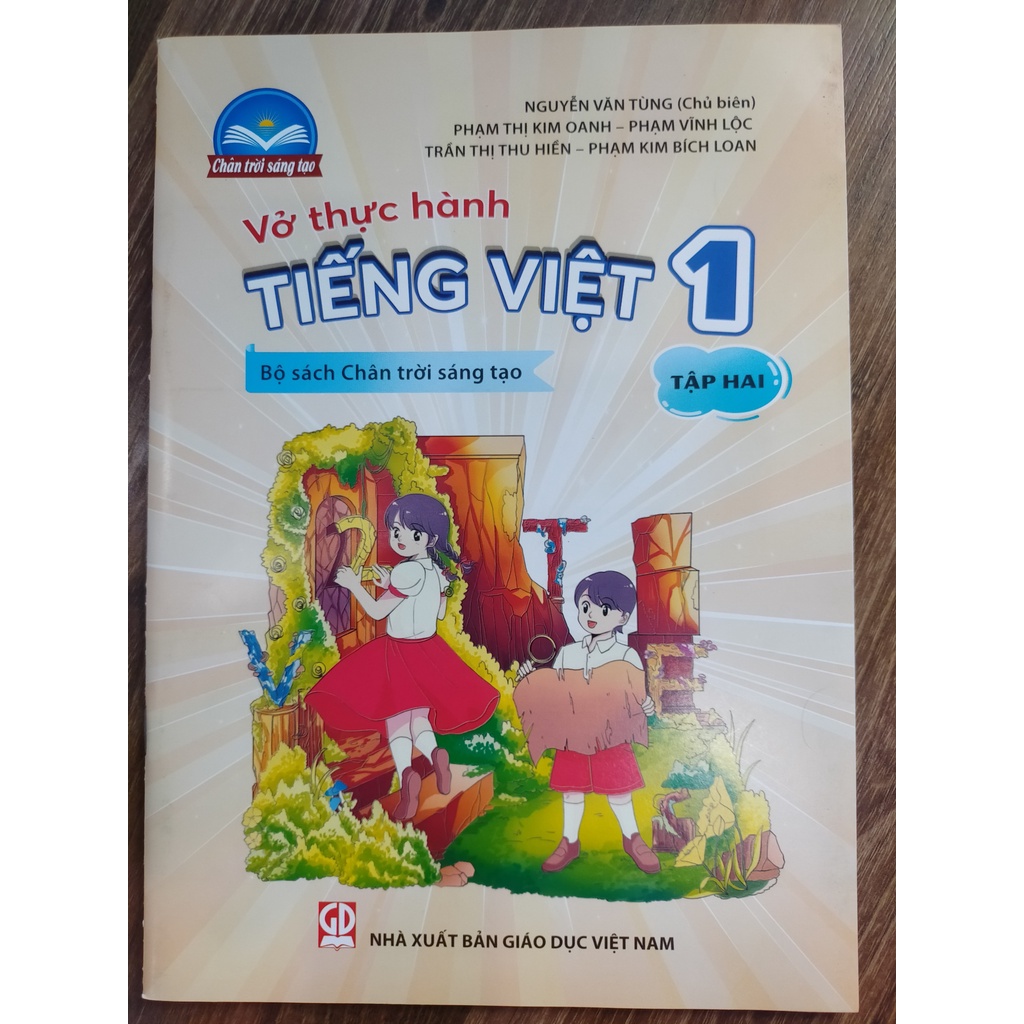 Sách - Vở thực hành Tiếng Việt 1 - Tập 2 (Bộ sách Chân trời sáng tạo)