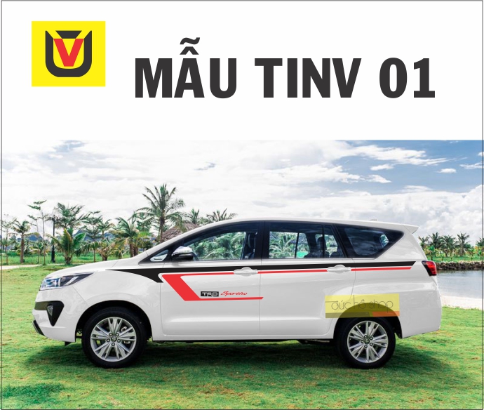 Tem xe INNOVA (5 MẪU MỚI NHẤT )