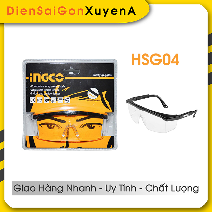Kính mát kính bảo hộ INGCO HSG04 - Ngô Gia Tools
