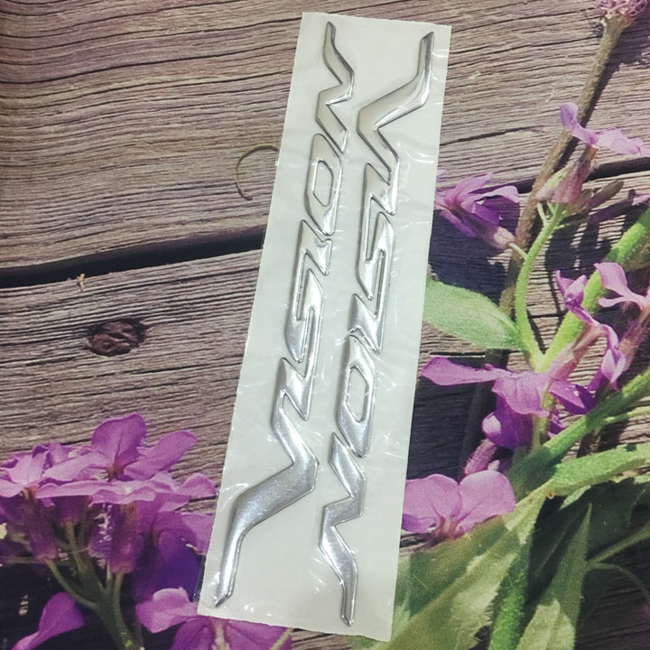 Bộ tem nổi dán xe VISION [2010 - 2016 ] logo dán xe ,màu sắc như hình ĐỎ - BẠC - XÁM ĐEN