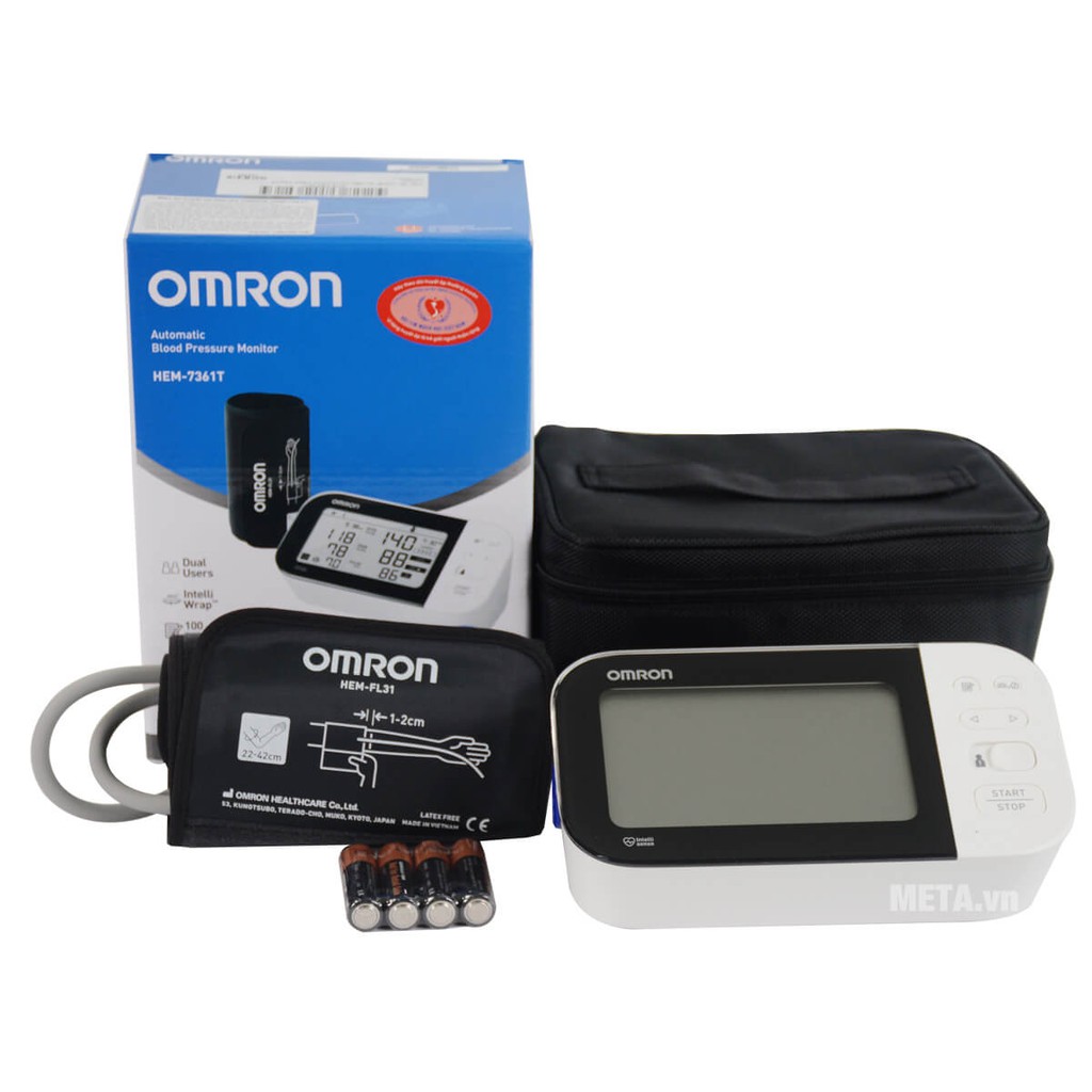 [HCM]Máy Đo Huyết Áp Omron Hem 7361T