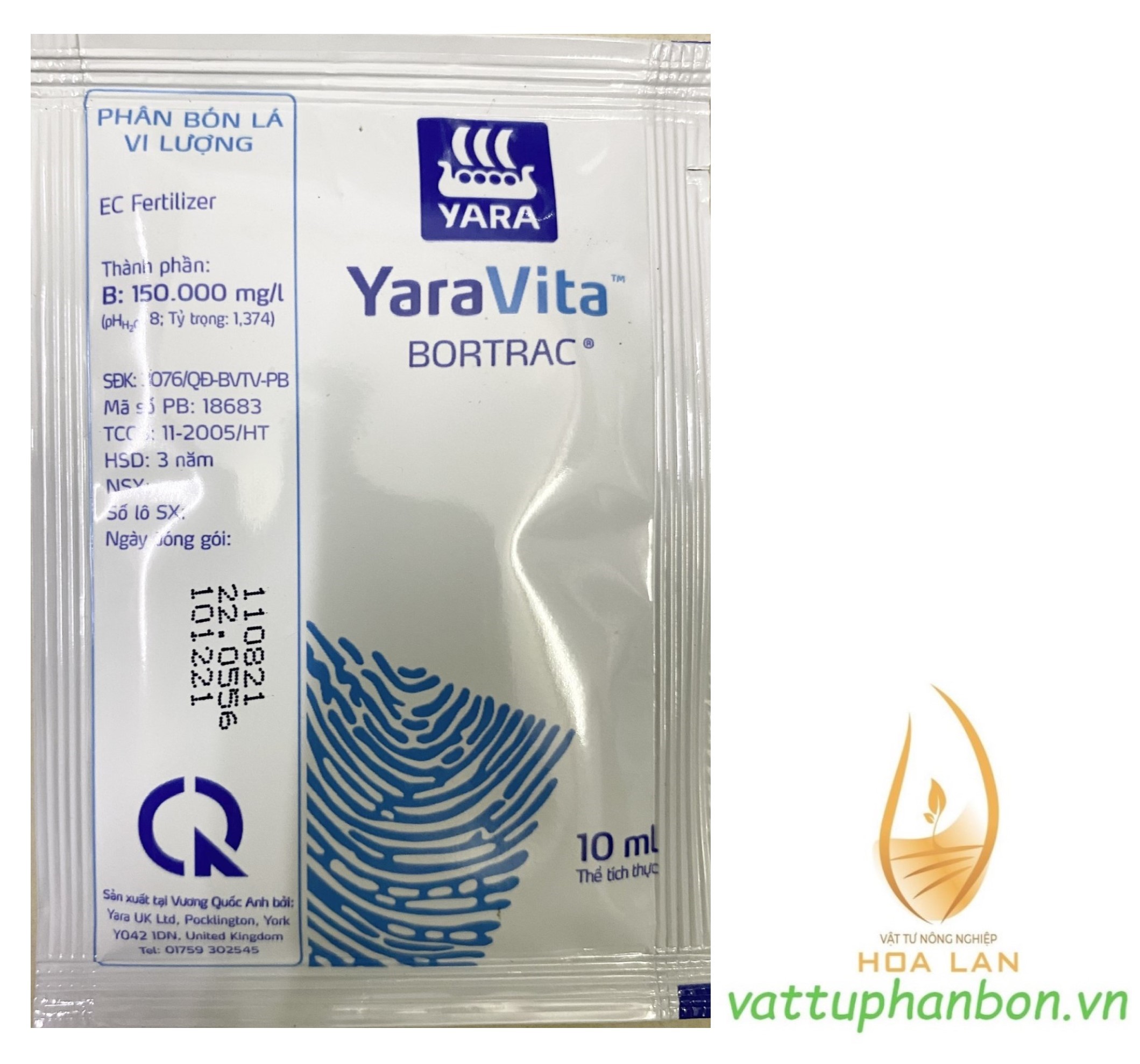 Yaravita bortrac - phân bón lá vi lượng - #638a# 10ml