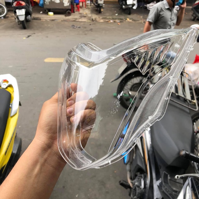 Mica choá đèn pha Sonic 150R các đời Zin Indo Honda