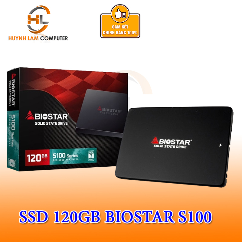 Ổ Cứng SSD 120GB Biostar S100 Chính hãng Digiworld Phân Phối