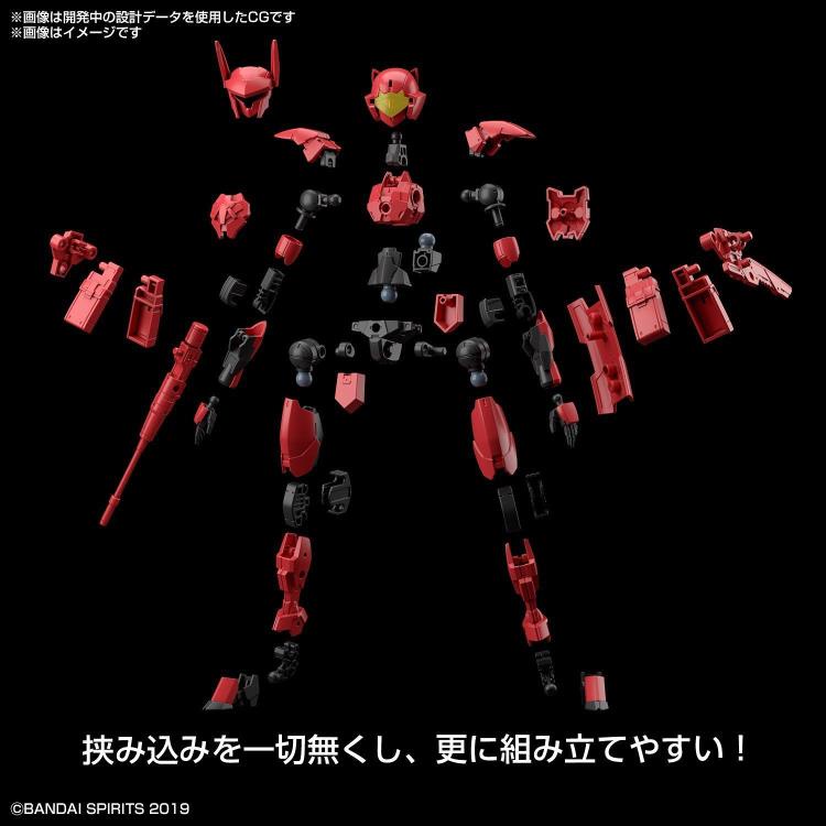 Mô Hình Lắp ráp Bandai 30MM EXM-E7c Spinatia - Commando Type