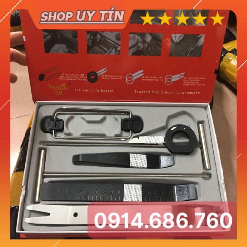Bộ dụng cụ tháo nội thất âm thanh, CD, táp lô, bảng điều khiển thích hợp cho các dòng xe hiện có trên thị trường