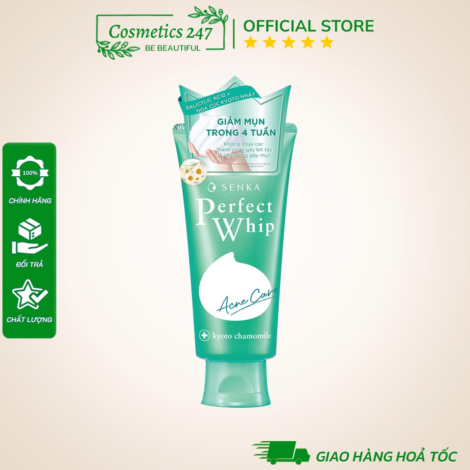 Sữa Rửa Mặt Senka Perfect Whip 100G & 120G
