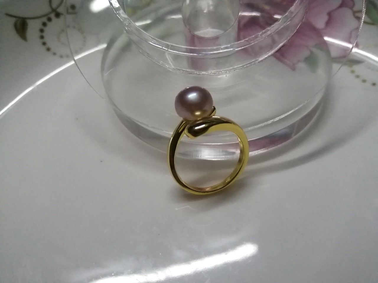 nhẫn ngọc trai độc lạ