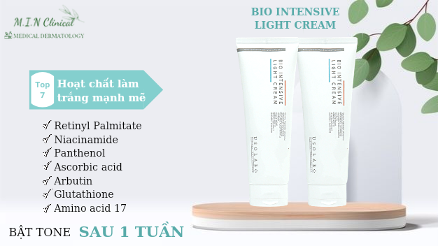 KEM DƯỠNG SÁNG DA BODY USOLAB - BIO INTENSE LIGHT CREAM