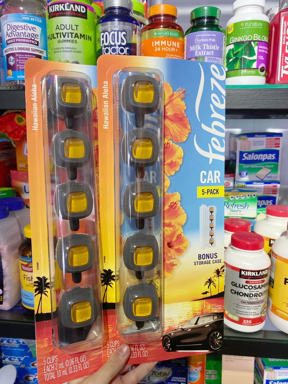 NƯỚC HOA XE HƠI FEBREZE MỸ