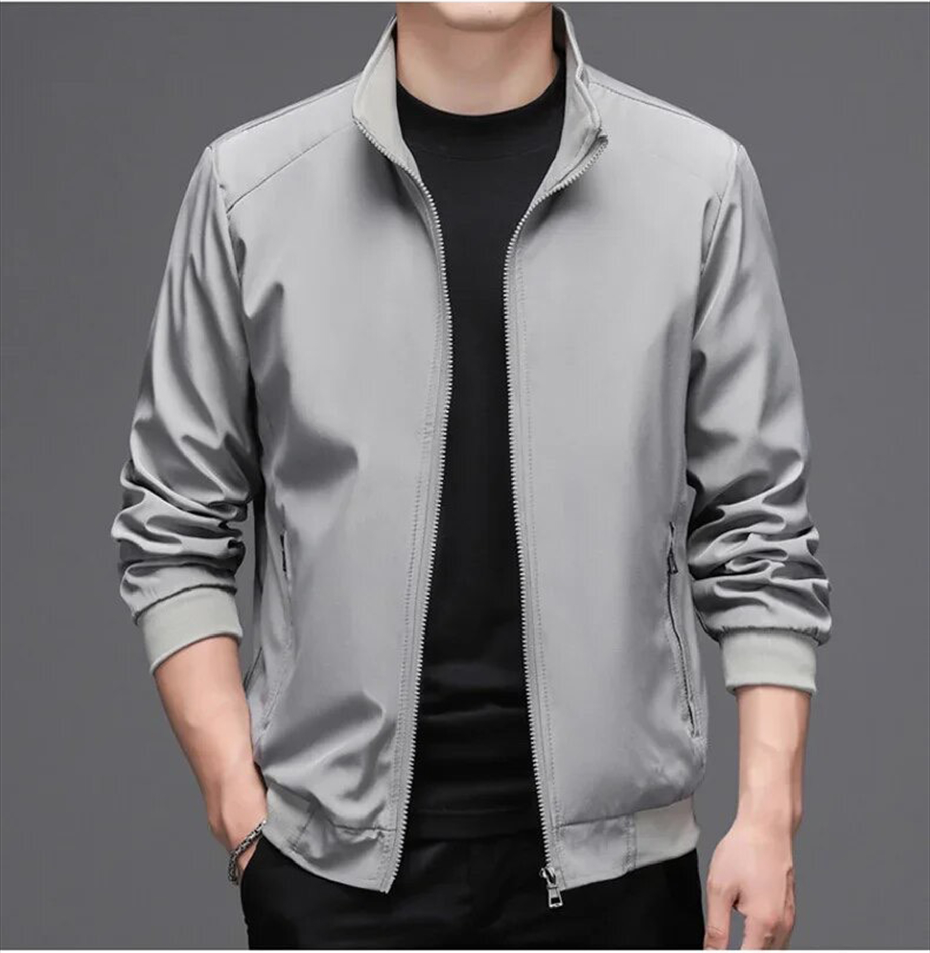 Áo Khoác Dù Nam Chống Năng Mưa Cao Cấp, Chất Vải Dày Xịn From Chuẩn Đẹp Jacket-AK09
