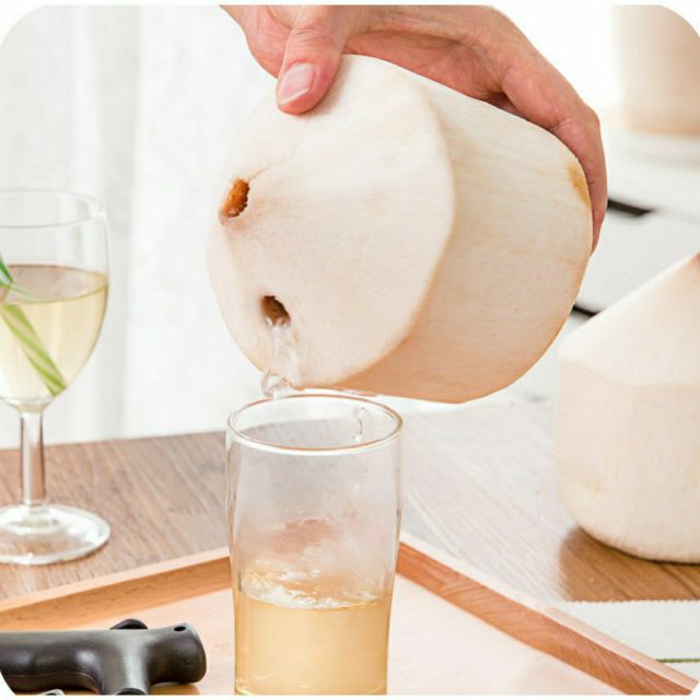 [HCM]Đồ dùng khui dừa bằng thép không gỉ