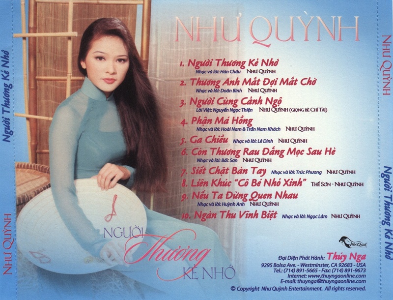 bộ 6 cd nhạc như quỳnh 3