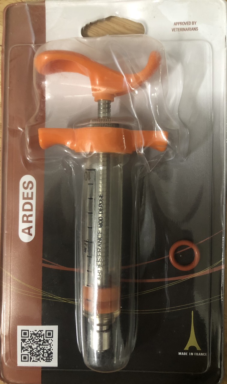 Cylinder Block (syringes) ardes French 20cc veterinary school Vogue