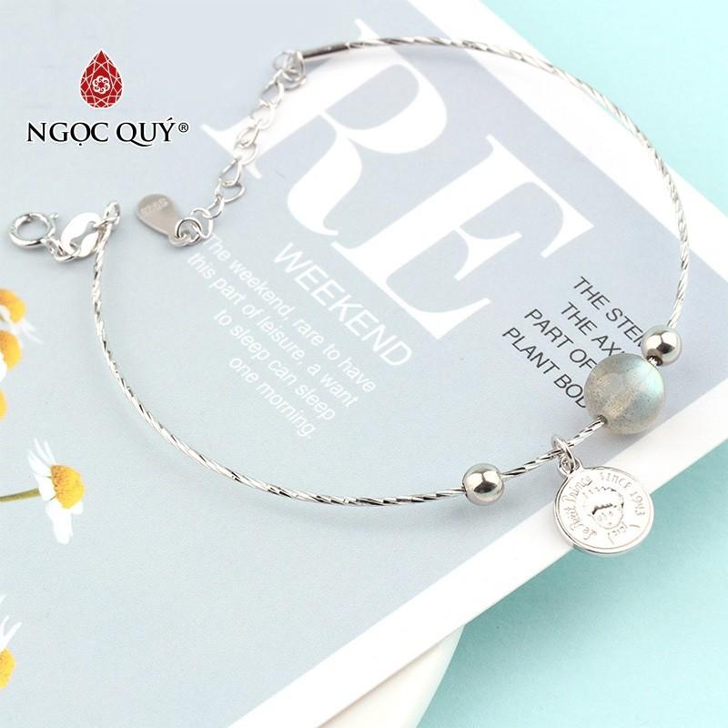Lắc tay bạc - Ngọc Qúy Gemstones