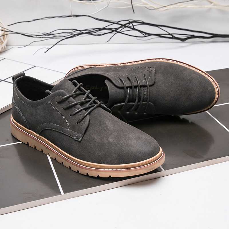 Giày Tây Da Lộn Nam Clarks - Durston Lace826