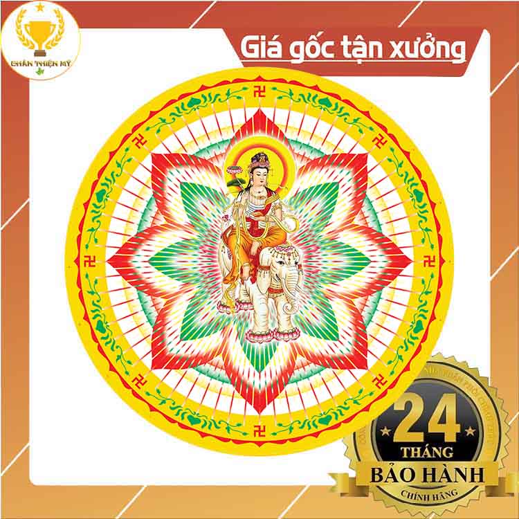Đèn Thờ Hào Quang Tuổi thìn và tỵ - Phổ Hiền Bồ Tát