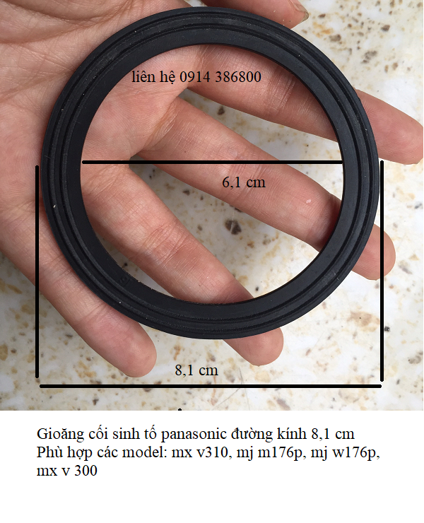 Ron cối sinh tố, cối xay khô máy Panasonic