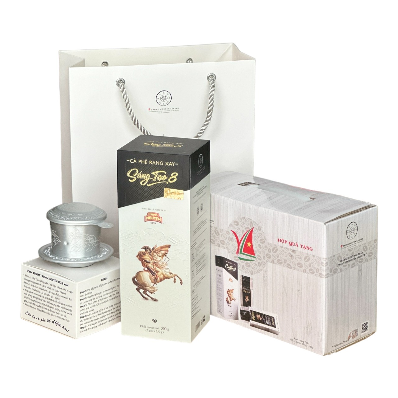 Hộp cà phê sáng tạo 8 Trung nguyên