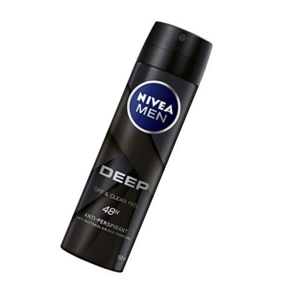 Xịt Ngăn Mùi Nivea Men Than Hoạt Tính  (150ml)