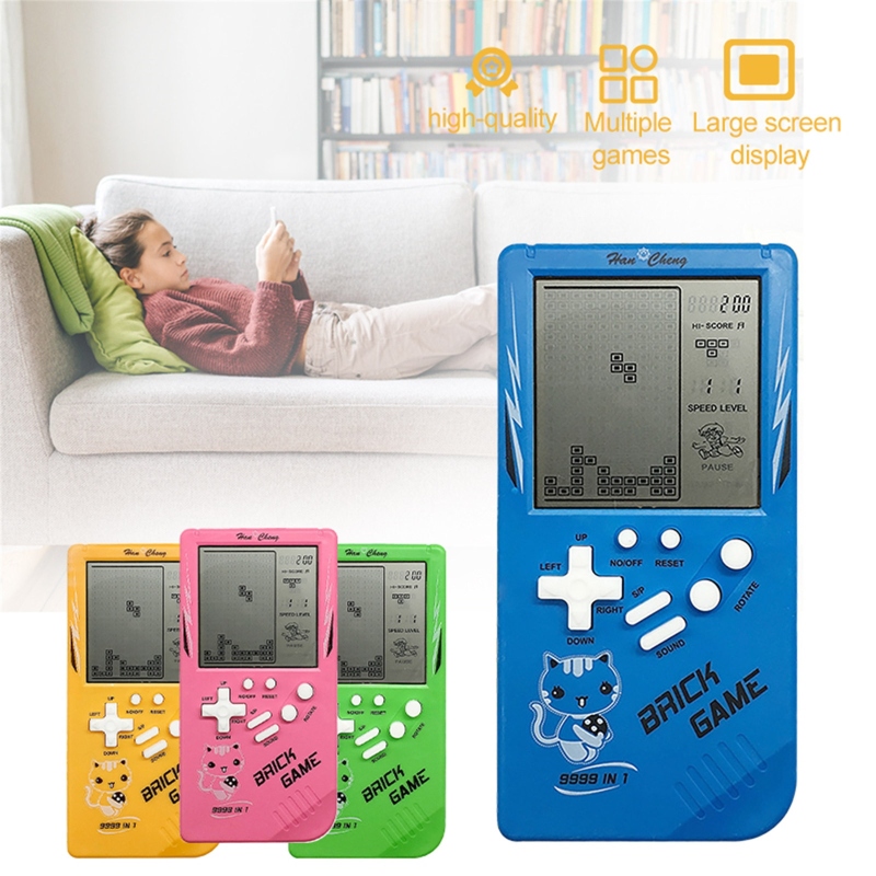 Mini Handheld Game Player Retro Brick Game Players 3.5Inches Large Screen Portable Hand Held Classic Nostalgic Decompression Toy