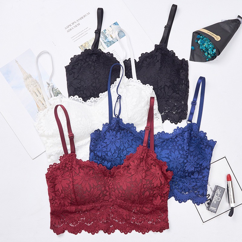 ( HOT) Áo Bra Ren Hoa Siêu Đẹp Free Size [ Tiện Store ]