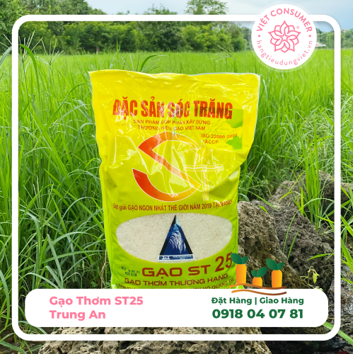 [HCM]Gạo ST25 chính hãng (túi 5 ký)