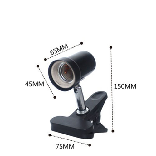 Kẹp đèn sưởi liền chụp cao cấp