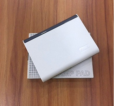 [HCM]Hộp mực dấu Shiny SP-4 màu xanh