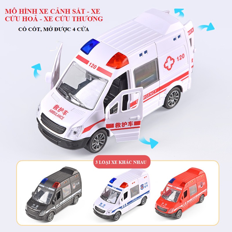 xe cảnh sát đồ chơi, xe cứu thương, Mô hình xe cứu hỏa