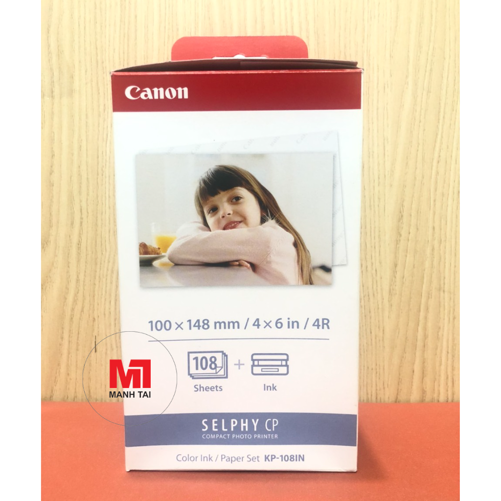 Giấy và Mực in ảnh Canon KP108