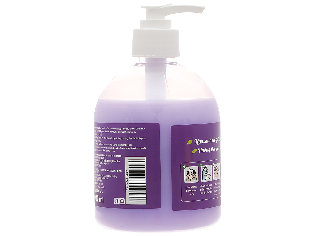 Sữa rửa tay Kleen chai 500ml-chính hãng