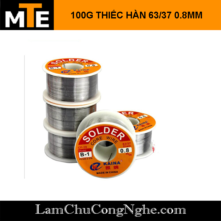 Thiếc hàn 63% CF-10 Dây 0.8mm Flux 2%