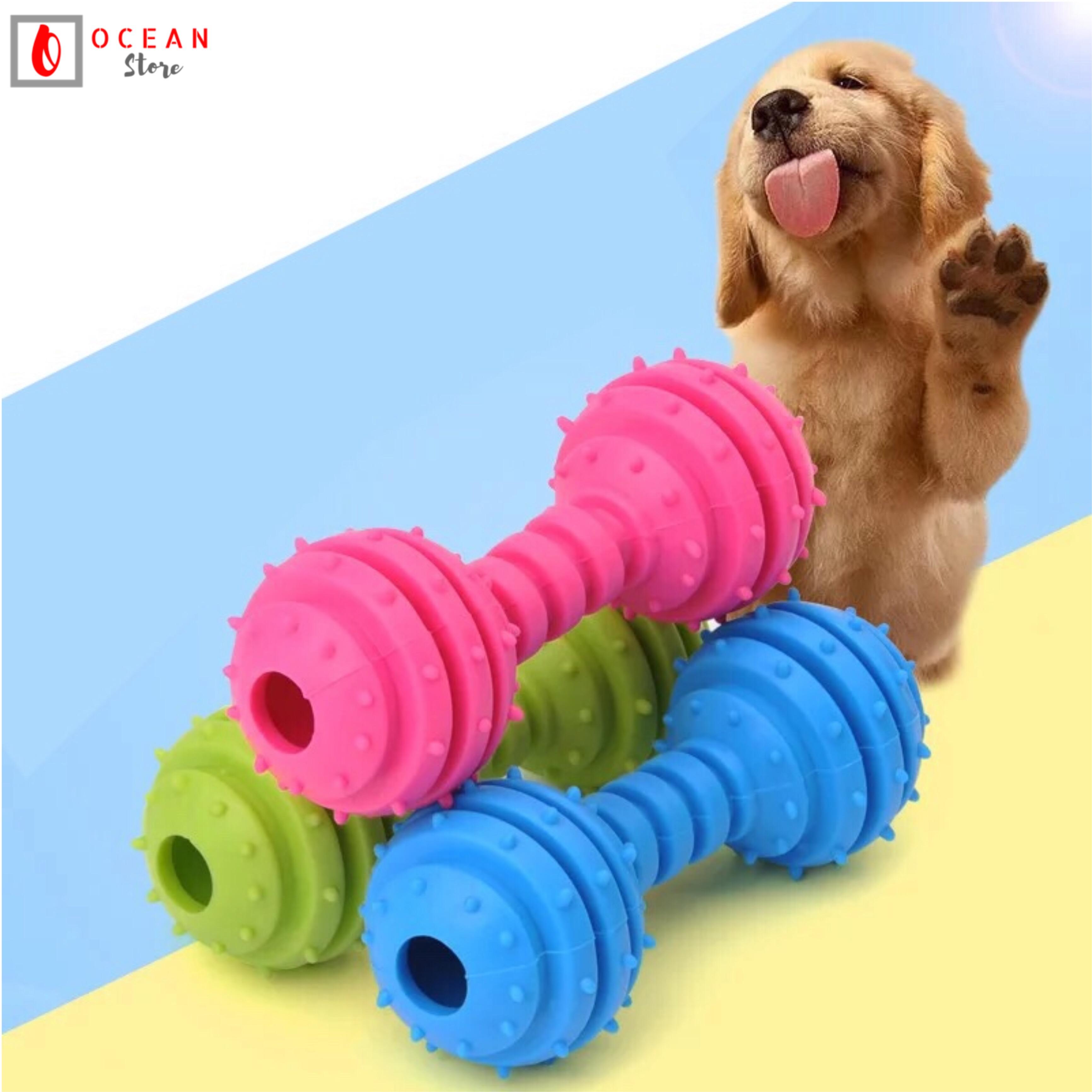 Đồ chơi xương gặm sạch răng cho chó mèo có chuông - Đồ chơi xương 04