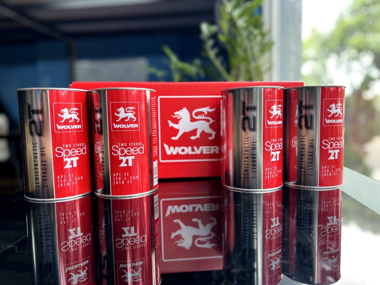 Nhớt 2 thì Wolver Speed 2T API TC nhập khẩu Đức