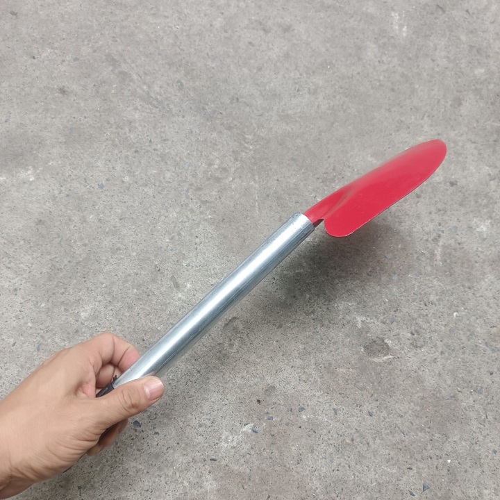 Xẻng Nhỏ Mini Xúc Đất Có Cán Sắt Mũi Màu Đỏ