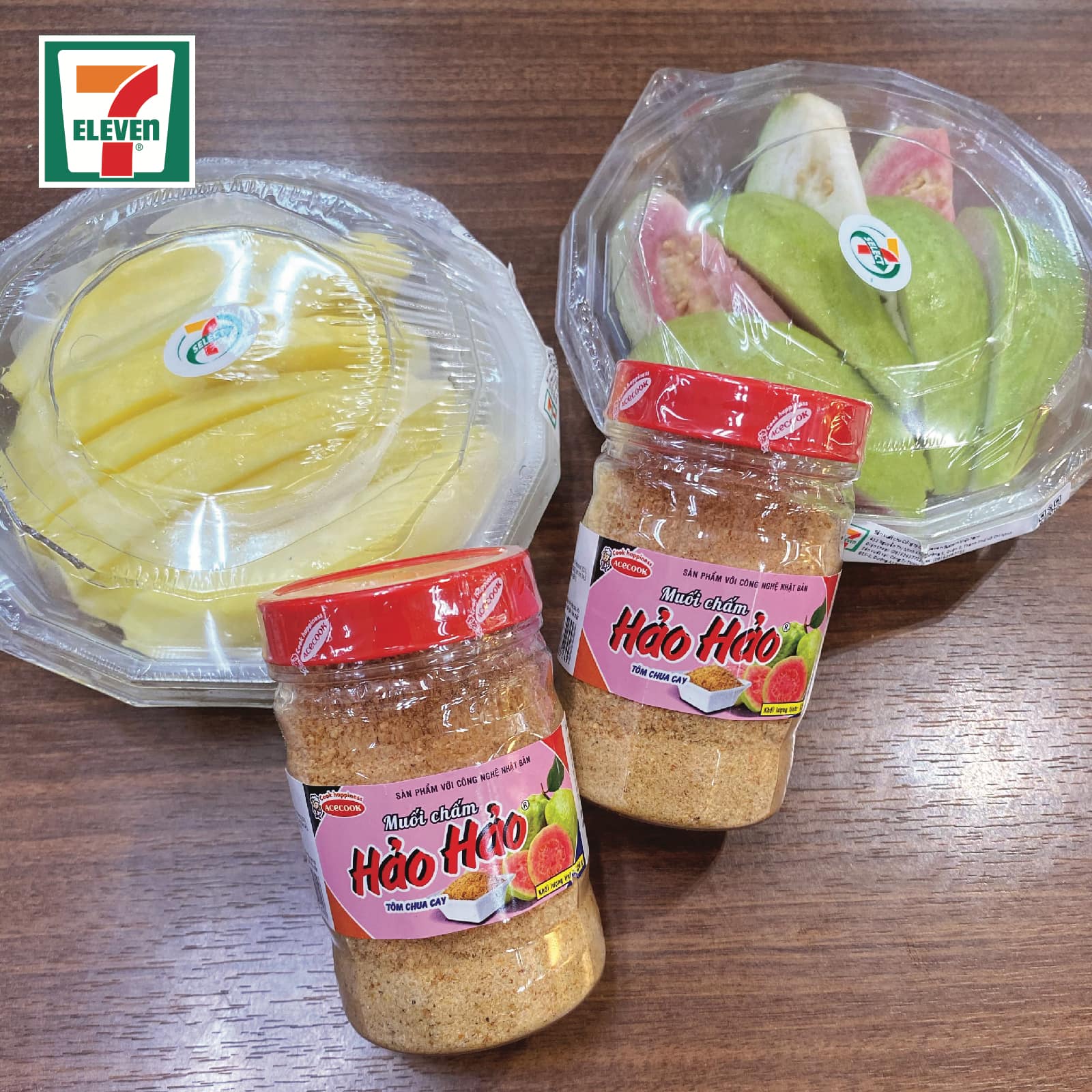 MUỐI CHẤM HẢO HẢO TÔM CHUA CAY - hũ 120gr