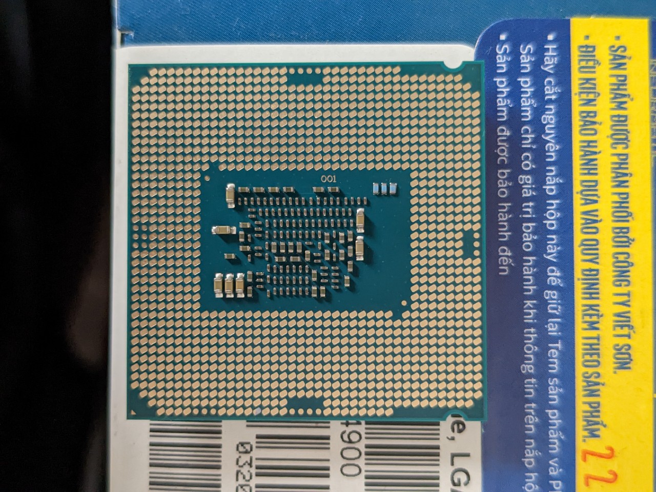 CPU INTEL CORE I3 6100 PC SOCKET 1151 ZIN BÓC MÁY