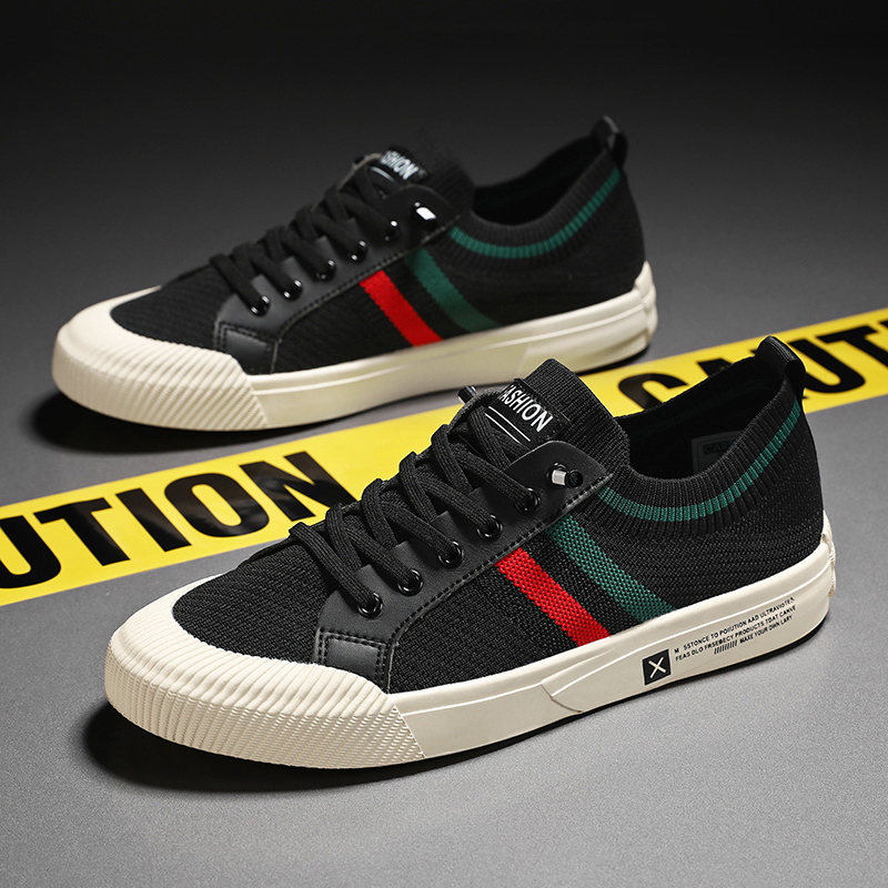 Giày Sneaker Nam Giày Vải Co Dãn Phong Cách 2023