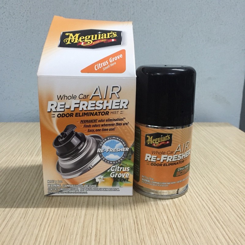 Khử mùi điều hòa hương cam - Meguiars
