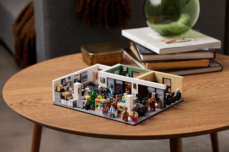 [HAPPY BRICKS] LEGO  IDEAS - 21336 - THE OFFICE - VĂN PHÒNG LÀM VIỆC