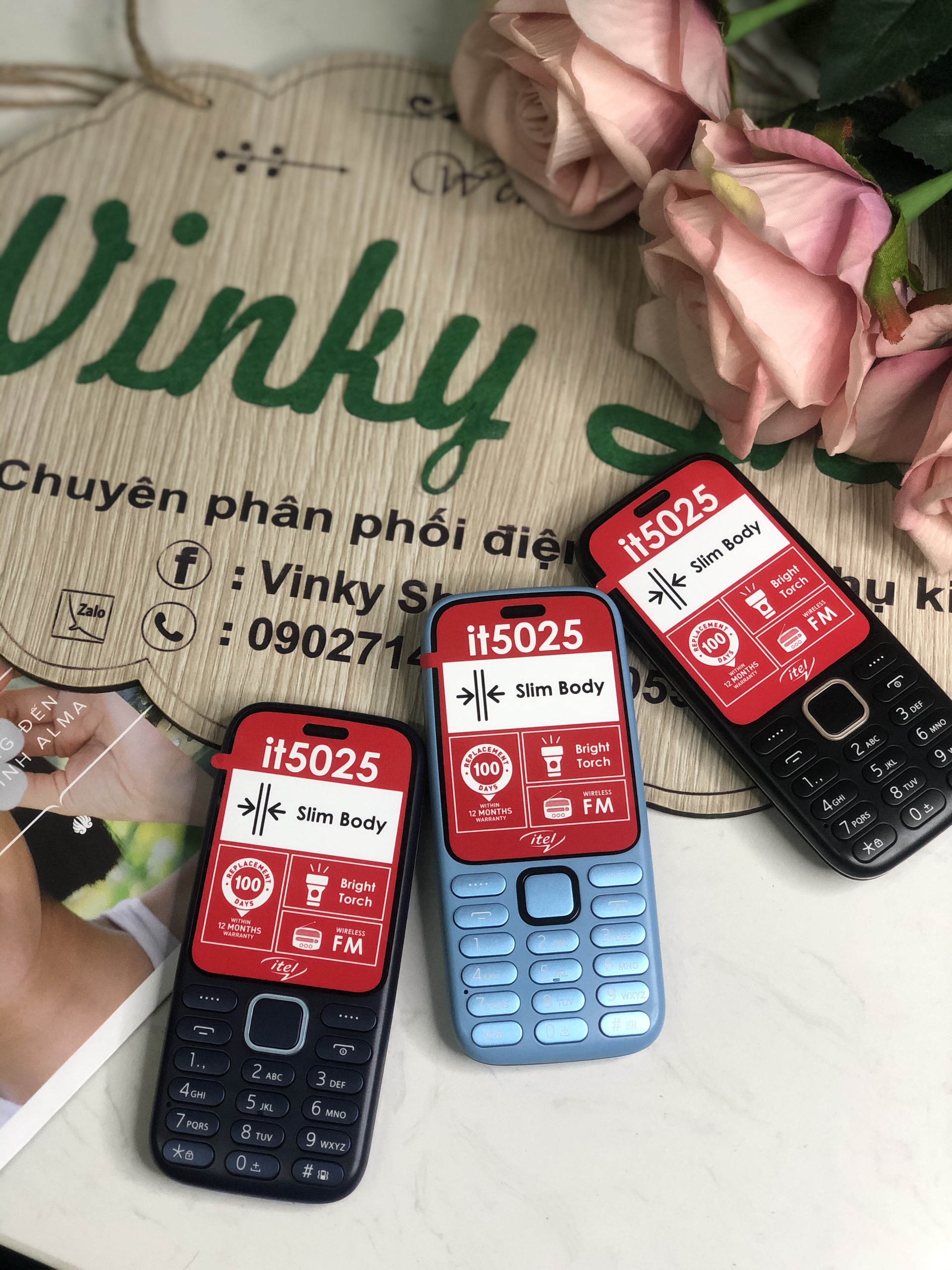 Điện thoại itel it5025 mới Fullbox Bảo hành 12 tháng