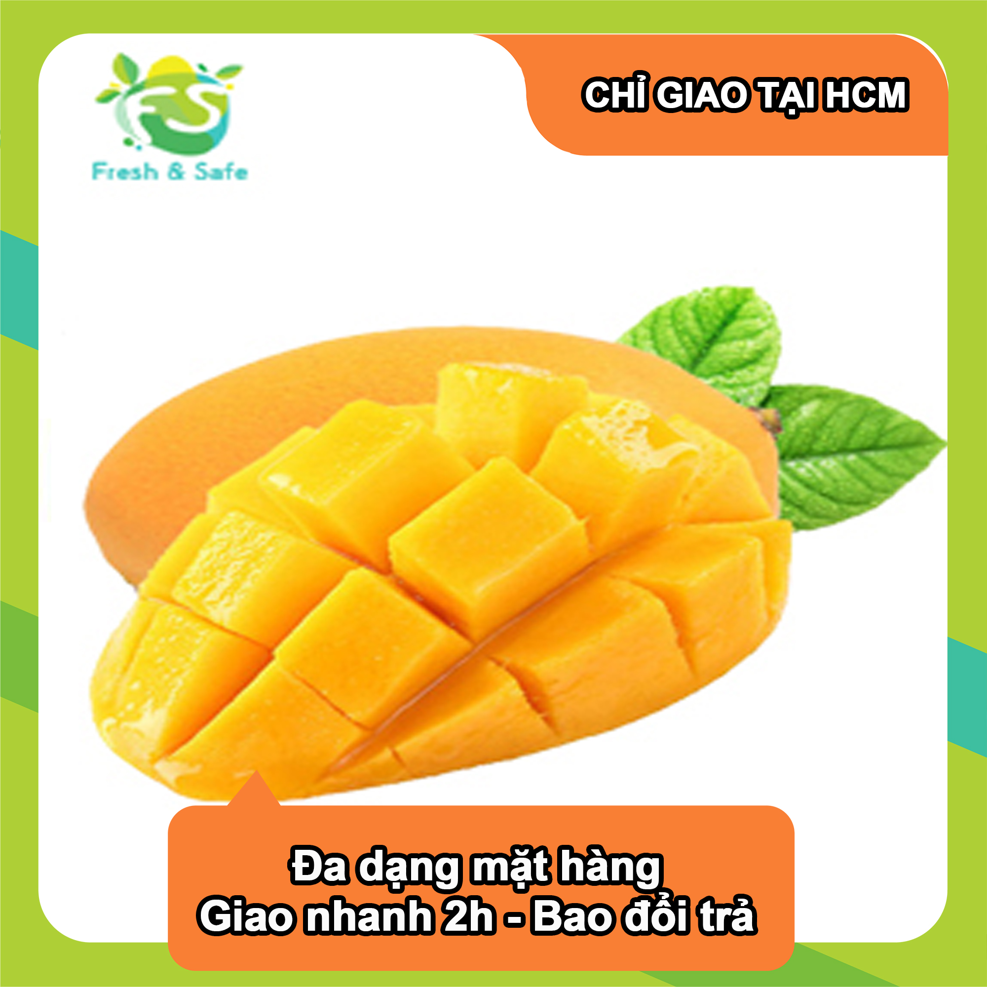 [Chỉ Giao HCM] Xoài Cát Chu - 1kg