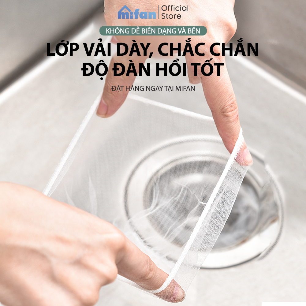Combo 500 Túi Lọc Rác Bồn Rửa Chén Bát - Siêu Rẻ