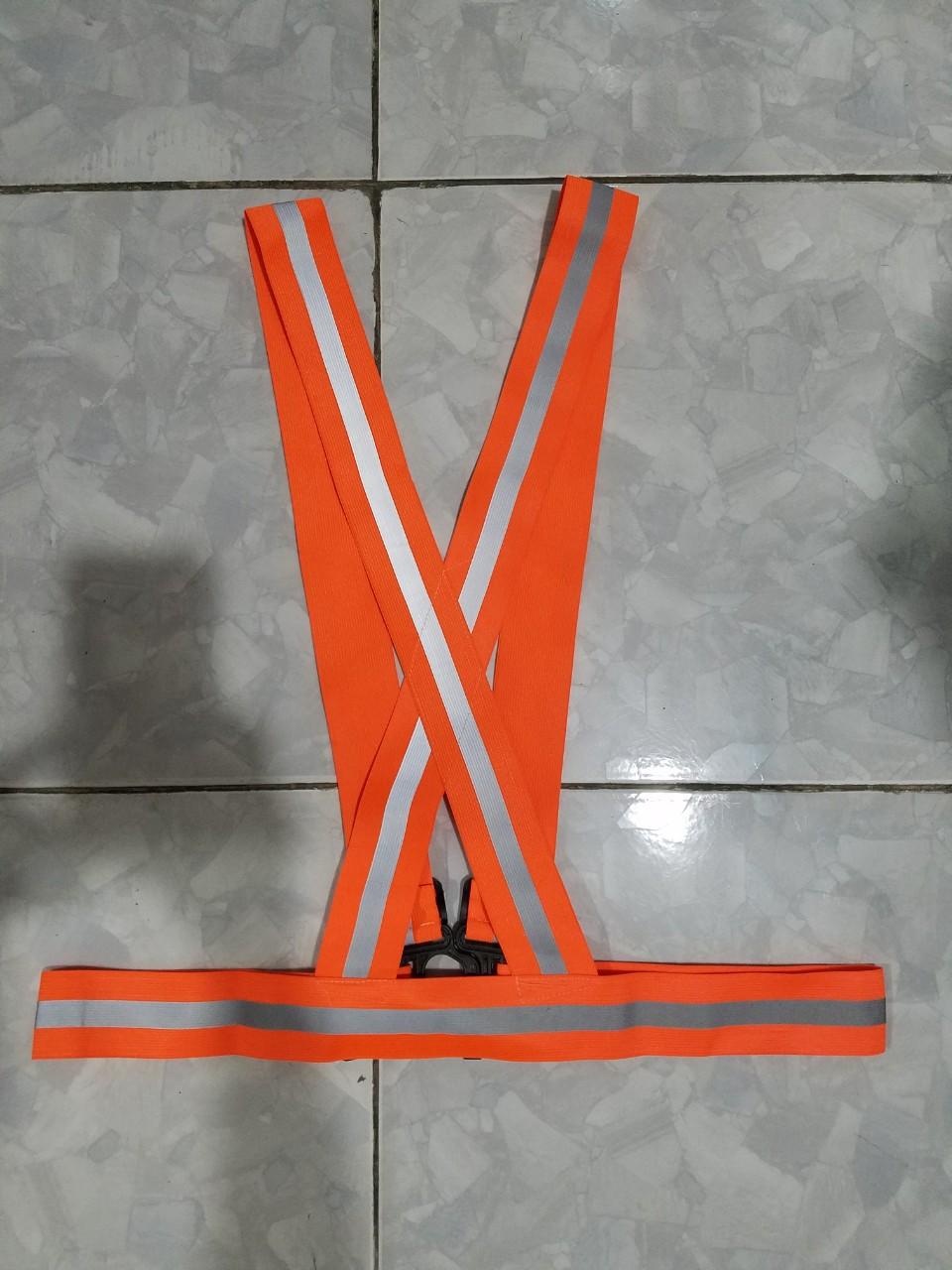 [HCM]Áo phản quang dây thun cam