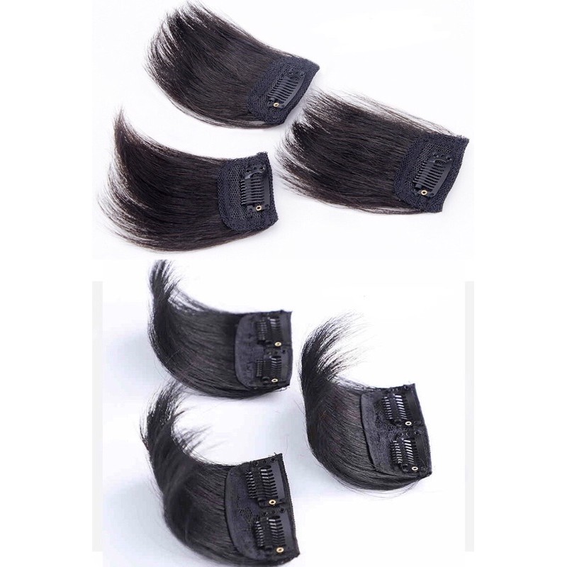 TÓC GIẢ KẸP PHỒNG MINI SET 2 CÁI
