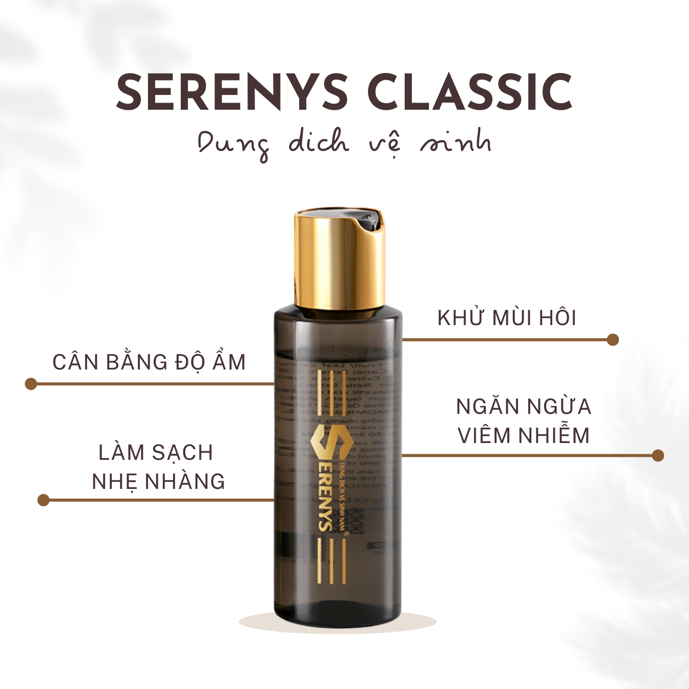 Gel dung dịch vệ sinh nam Serenys Classic